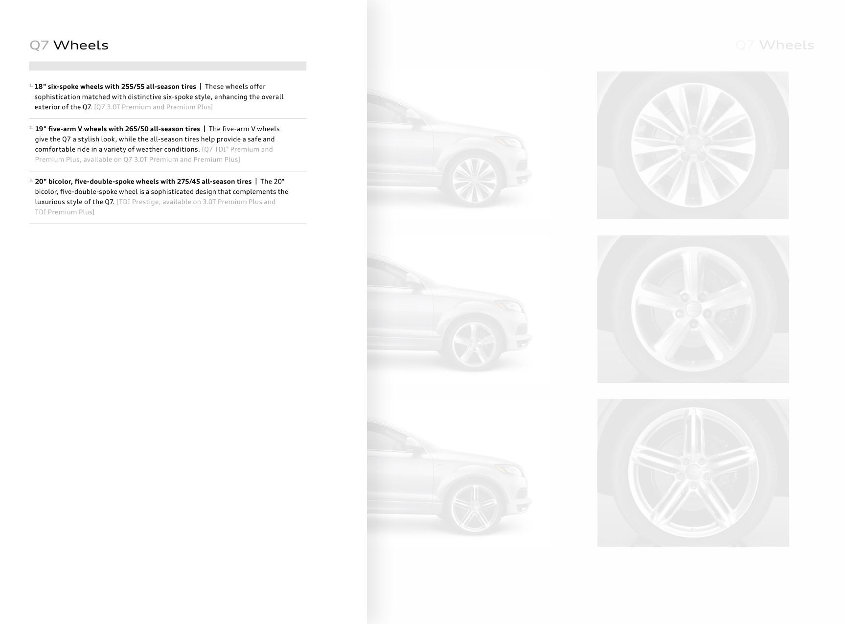 2011 Audi Q7 Brochure Page 13